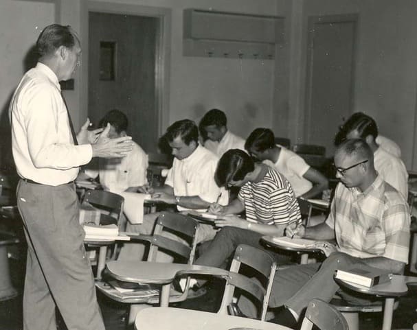 Classroom in the 1960s